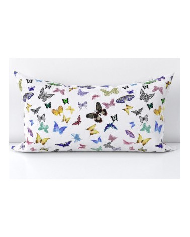 Parure de lit percale de coton motif -Papillon-